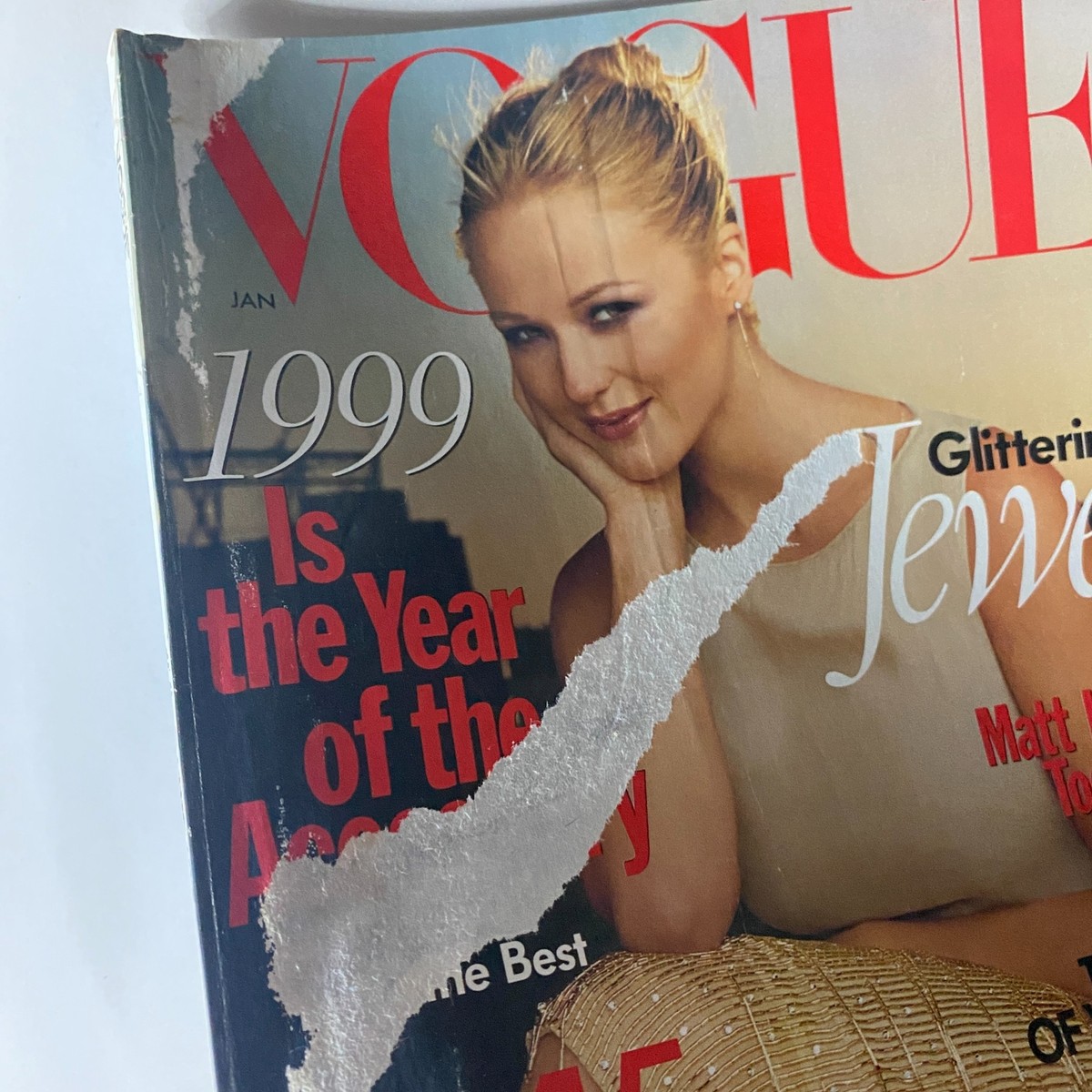 女性情報誌 Vogue Italia February 1999 colour issue Vogue Italia