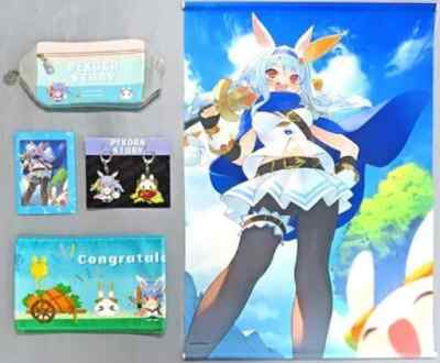 Usada Pekora フィギュア & ラバーチャーム 3個セット Hololive Usada Pekora Set 3rd Anniversary with Bonus (2023