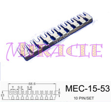 10pc New Fits For Double Layer Terminal Block Short Circuit Strip Mec-15-53