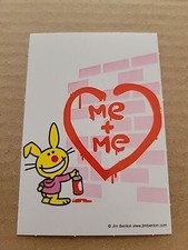 Happy Bunny Sticker, Jim benton, cute, funny.