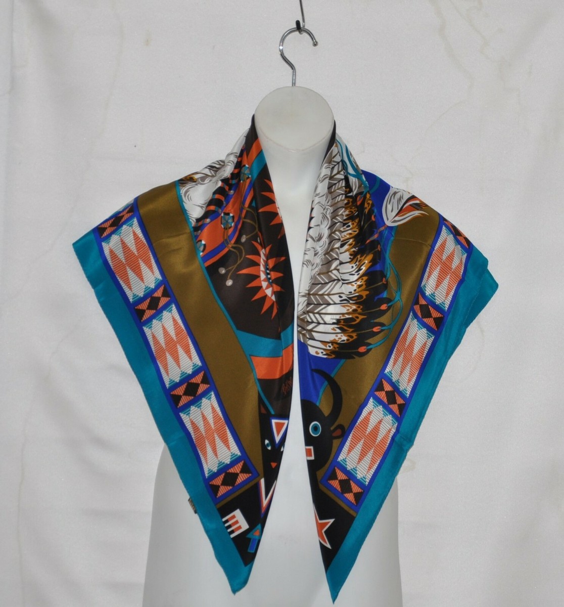 箱付　APPLETREES  Silk Supporter Scarf Silk scarf 16 * 160 Supporter Scarf - A P P L E T R E E S