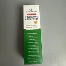 PHARMBANNER Folliculitis Seborrheic Dermatitis Conditioner 11oz NEW Exp 11/2027