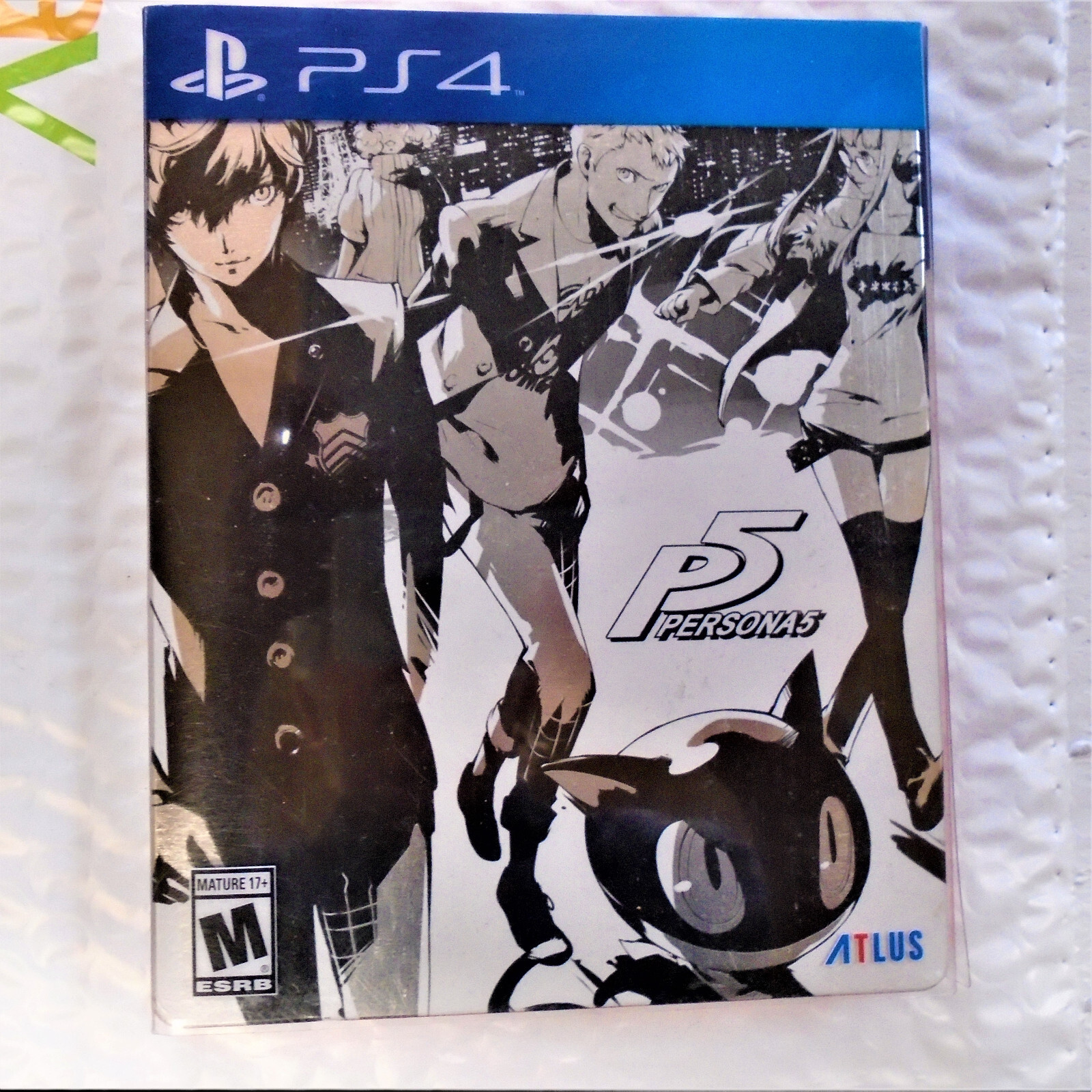 Persona 5 SteelBook Launch Edition PS4 HAS SLIP COVER 730865020065 | eBay