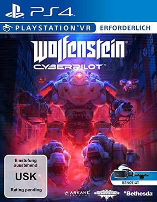 Sony PS4 Playstation 4 Spiel VR Wolfenstein Cyberpilot NEU NEW 18 55