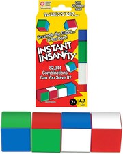 INSTANT INSANITY 3-D Puzzle Brain Teaser NEW/...
