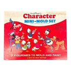 Walt Disney Character Mini-Mold Set Makes 5” Figures Yankee Vintage 1966 Open