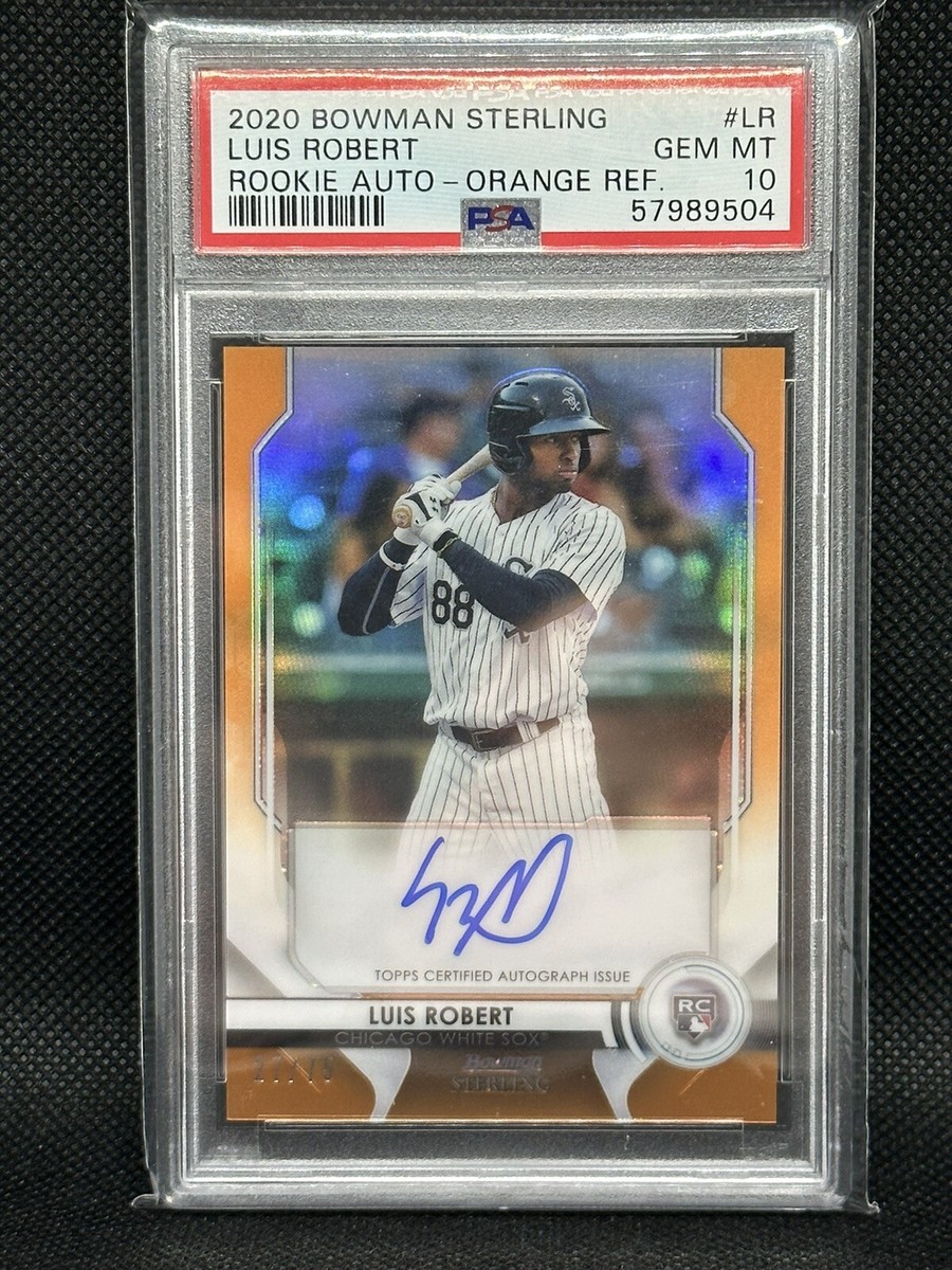 Luis Robert ルイス・ロベルト PSA9 1st bowman Luis Robert Jr. 2018 Bowman #BCP-21 Chrome Prospects (1st