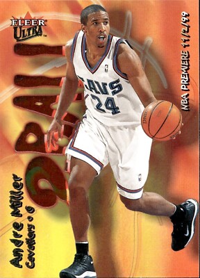Andre Miller - 2000-01 Fleer Ultra - 2Ball #6