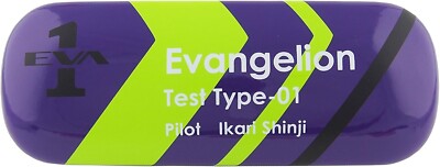 Evangelion Unit 01 Glasses Case, Type 01, Polyurethane Surface, Steel Interior