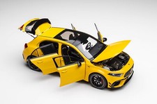 NZG 1/18 Mercedes-Benz AMG A45 S 2023 Yellow Diecast Car Model Gift