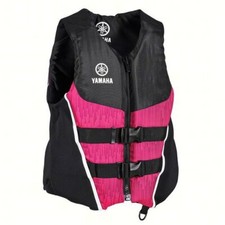 NEW WOMEN'S NEOPRENE YAMAHA LIFE JACKET PINK MAW-21NNC-PK-