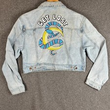 Vintage Womens Cotton-On Denim Jean Jacket Si...