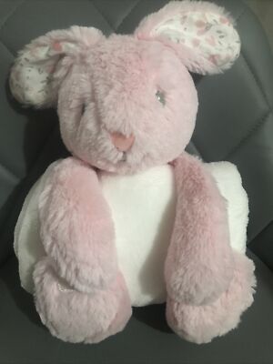 Matalan Super Kuscheltier Rosa Hase Kaninchen Weich Plüschtier Tröster Haltedecke