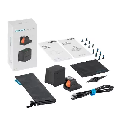 Olight Osight Red - See the Power, 3 MOA, Industry's 1st Magnetic Charging Cover