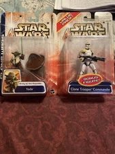Star Wars Clone Wars Yoda and Bonus Figure Clone Trooper Commander Value Pack 03