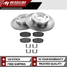 Rear Disc Rotors ceramics Brake Pad kit for 2009-2014 2016-2019 Nissan Maxima US