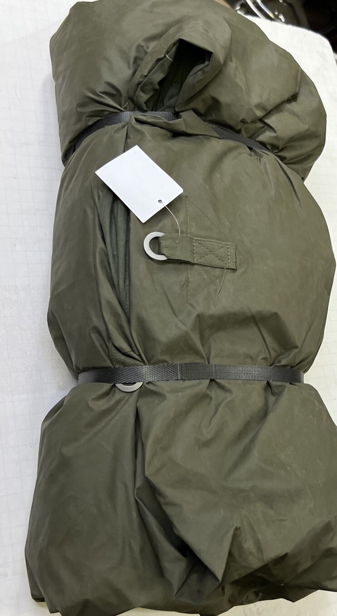 French Army Military 2 man Canvas Tent Olive Flysheet floor