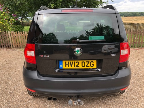 2012 12 Skoda Yeti SE Plus 2.0 TDI CR 4x4 170 BHP Black Diesel Full MOT 118k Mls - Picture 7 of 20