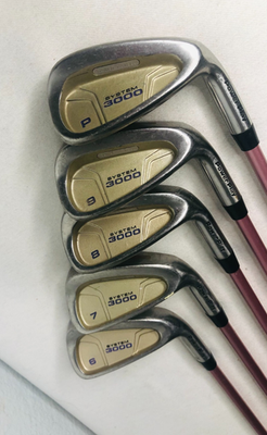 #ad Power Play System 3000 Tour Set 6 PW Syncron Lady Tour Flex 1000 Graphite Shaft $83.30