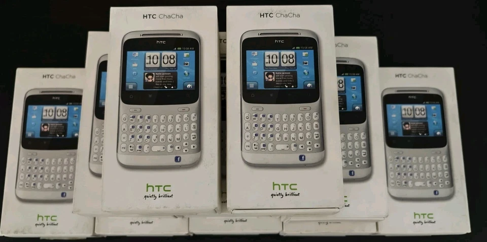 HTC Cha Cha  3G Android Smartphone NEW Super rare white colour - Image 2 of 4