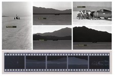 1963 Spirit of America Original Negative Photo! Craig Breedlove Bonneville Utah