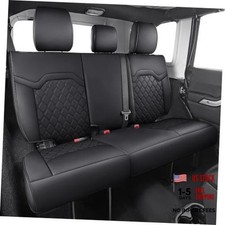 Fit for Chevy Silverado Rear Seat Rear 2007-2013 2019-2025 Black Flat Bench