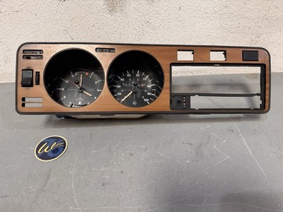 VW Early Rabbit Golf Scirocco Cluster Wood Clock Speedometer OEM Genuine