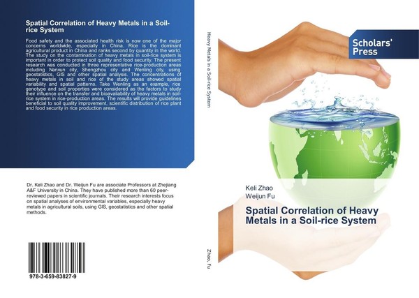 Spatial Correlation Of Heavy Metals In A Soil-Rice System Keli Zhao-image