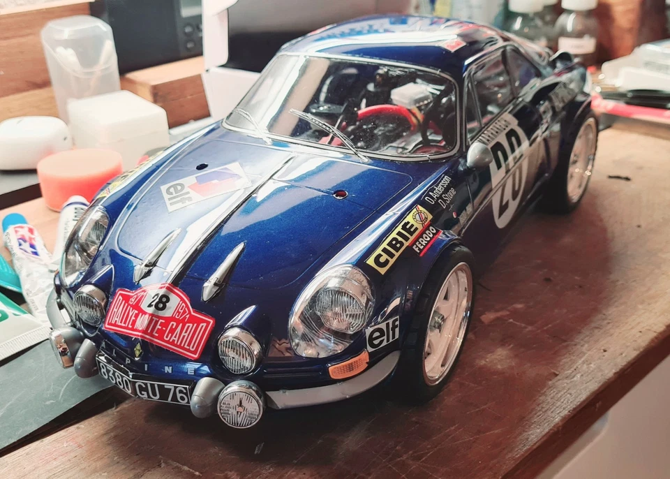 Tamiya Renault Alpine A110 - 58168 (1995) Vintage M02 Chassis - Bild 4 von 4