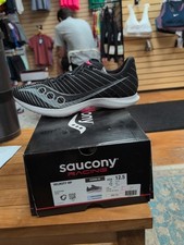 Saucony Velocity MP Spike- Mens 12.5- Black/Gray