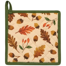Now Designs Potholder, Oak & Acorn Spruce (NPH3582D)