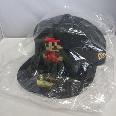 New Era 59FIFTY Super Mario Bros Cap 5/8 Black Gold Logo