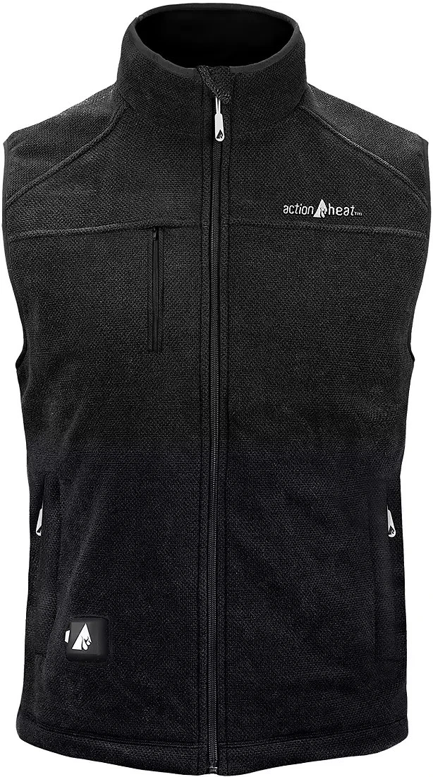 Action Heat 5V Heated Performance Fleece Vest Men's M Black NWT