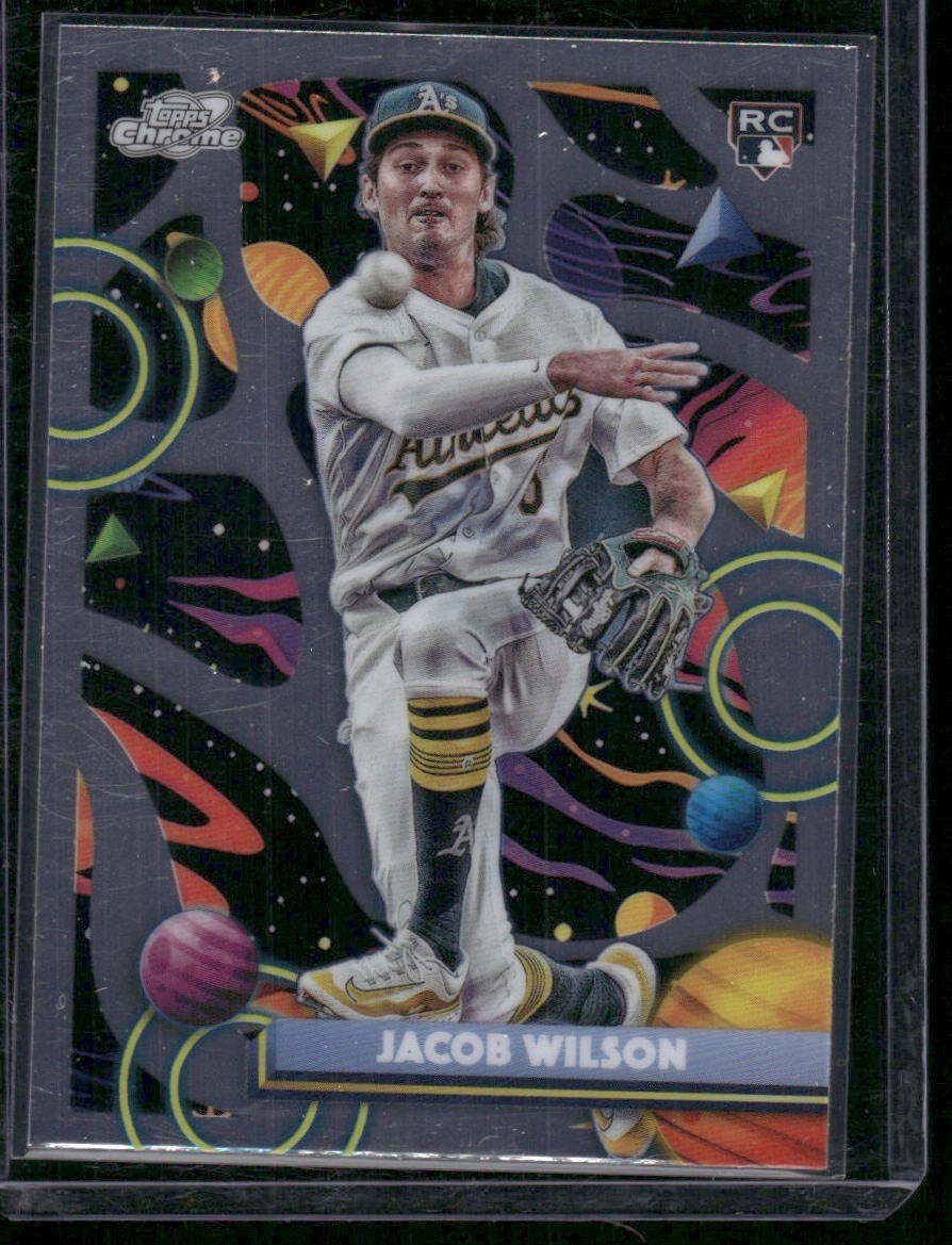 2025 Topps Cosmic Chrome JACOB WILSON RC #139 Athletics 