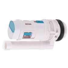 Toilet Flush Valves 2-Inch Toilet Replacement Parts 240mm Height, White