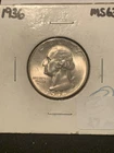 1936 Washington Quarter 25c BU - See Pics