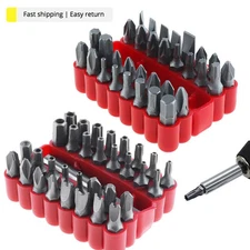 33pcs/lot Screwdriver Bit Set Hand Tool Kit with Hexagonal Hex Pozidriv Screw