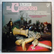 Verdi - IL Corsaro - Caballe, Carreras, Mastromei, Norman - LP Box Set 6700 098