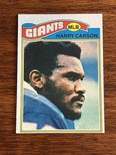 1977 Topps Set-Break #146 Harry Carson ROOKIE. Excellent Condition.