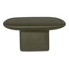 Moe's Home Collection Manon Outdoor Coffee Table Concrete Green
