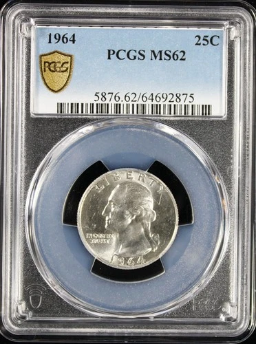 1964-P Washington Quarter — photo from the most recent tracked eBay sale