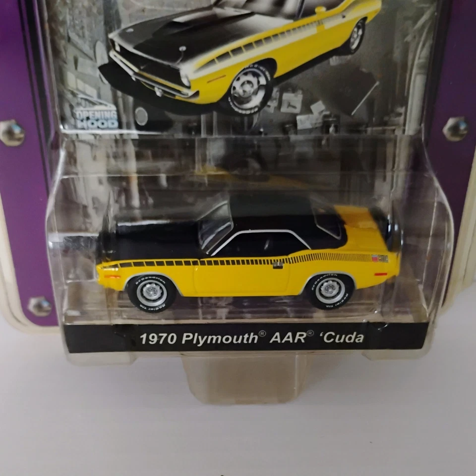 Greenlight Collectibles Muscle Car Garage Serie 8 LE, 1970 Plymouth AAR Cuda Foto 2 de 4