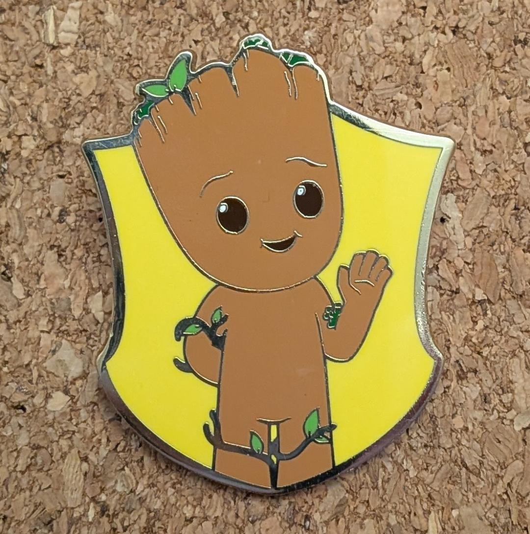 Disney Pin Groot Waving I Am Groot Collection Marvel BoxLunch 2023