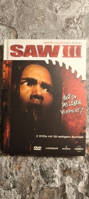 SAW III 2 DVDs mit 32-seitigem Buchteil