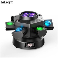 200W RGBW 6 Arms Rotate Laser Light DJ Stage Effect Party Club Gobo Disco Lights