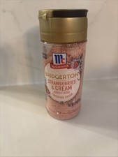 McCormick Bridgerton Finishing Sugar Strawberries Cream Limited Edition 3.16 oz