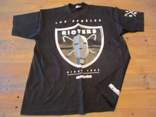 Streetwise Clothing Rioters Black Short Sleeve T-Shirt Tee XL