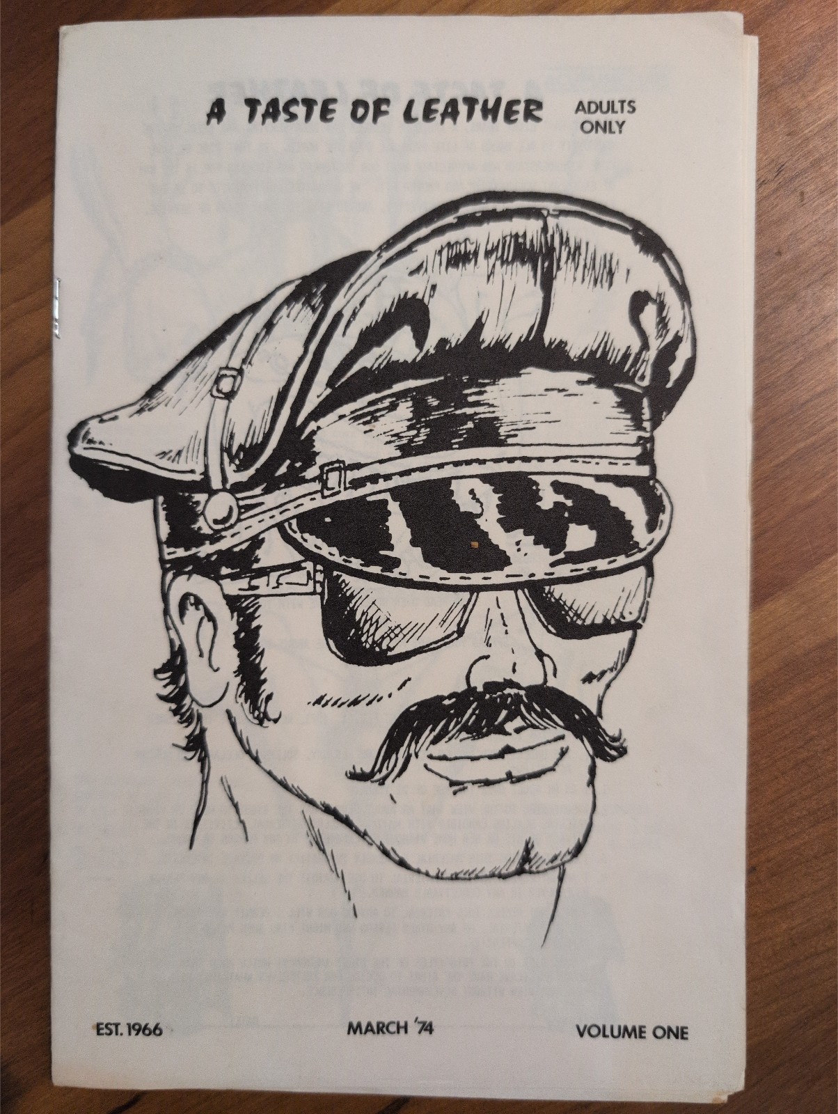 A Taste of Leather Mar '74 Catalog Folsom San Francisco Gay Interest Ephemera