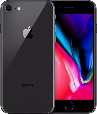 Apple iPhone 8 Grau 128 GB Smartphone iOS Ohne Simlock Gebraucht Akzeptabel
