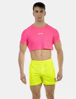 barcode Berlin - Crop Top TALON pink S M L XL bauchfrei 92304/3100 BRANDNEU - Bild 1 von 4